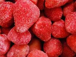 Bayas y frutas congeladas; mezclas de bayas y frutas, así como mezclas para compota.