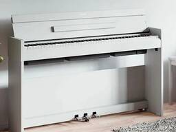Yamaha ARIUS YDP-S35 88-Key Slim-Body Console Digital Piano (White Walnut)